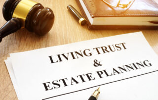 A living trust document, which is often a key part of answering the question, What's the difference between a disbursement and distribution?