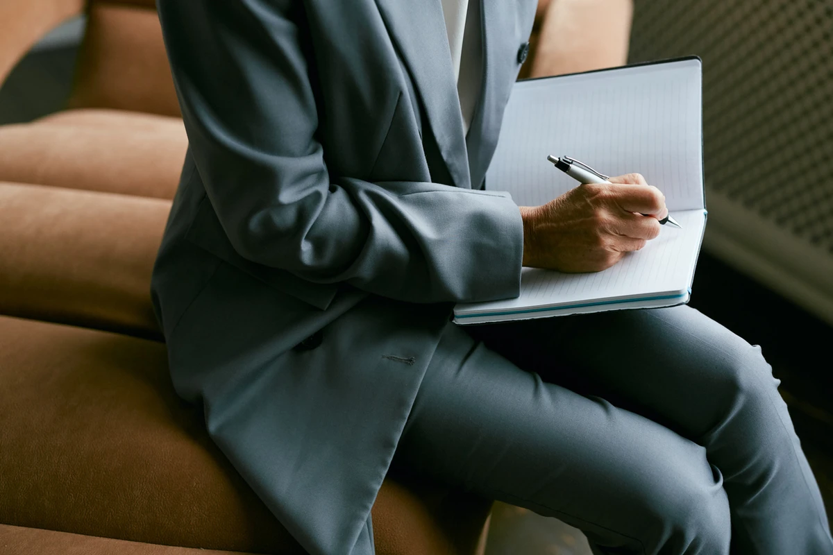 CPA Tax and Accounting Consultation CPA reviewing financial reports and advising client on tax strategies