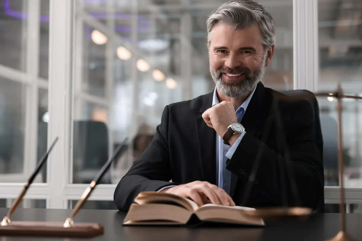 Professional at desk with open book, illustrating Responsibilities Of A Conservator