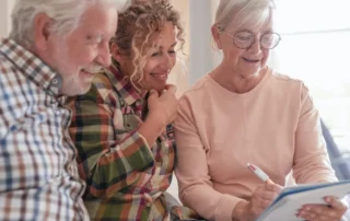 Family discussing how to avoid probate in California